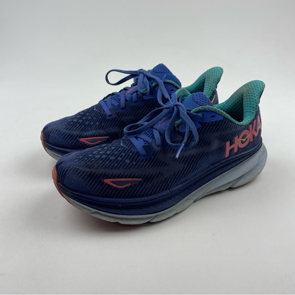 Hoka One One Womens Clifton 9 Running Shoe Size 8.5 B